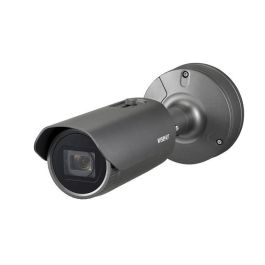 Hanwha Cámara IP Bullet Wisenet X 2MP AI x12 (5.2-62.4mm) IR70 WDR IK10 IP66/67 NEMA 4X PoE