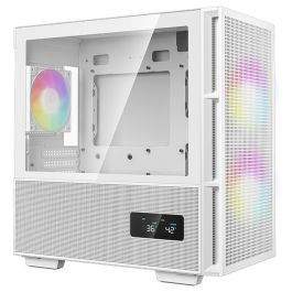 Deepcool CH360 Digital AAALU11820 - Caja PC Minitorre M-ATX Blanca Sin Fuente de Alimentación