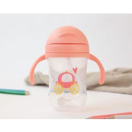 KioKids Taza de Aprendizaje Step 3 con Pajita Contrapesada, Asas, 300 ml Rosa - Antiacólicos, BPA Free, +6 meses Precio: 8.59000054. SKU: B1JCNTYQLY
