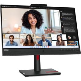 Lenovo ThinkVision T24mv-30 Monitor 23.8" 1920x1080 FHD IPS 75Hz 4ms HDMI DP USB-C Altavoces Negro