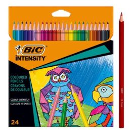 Bic Lápices de Colores Intensity Triangle sin Madera, 24 Unidades Surtidos, Mina 3.2mm Ulta Resistente Precio: 3.99000041. SKU: S8401616