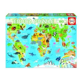 Educa Puzzle Mapamundi Animales 150 Piezas Precio: 9.99944. SKU: B19DHEGVJZ
