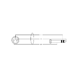 Cable De Audio Xlr Hembra / Jack Estéreo - 6 M Cable De Audio Xlr Hembra / Jack Estéreo - 6 M