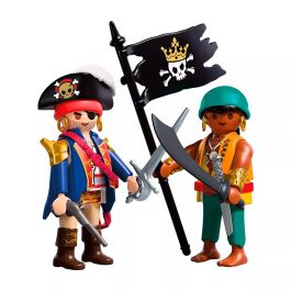 PLAYMOBIL 72024 Duo Pack Piratas - Figura de Acción para Niños +4 Años