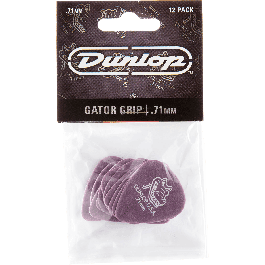 Dunlop Pack 12 Púas Gator Grip 0,71mm
