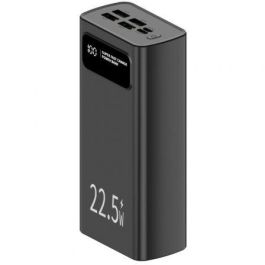 Leotec Batería Externa LEPOW30W22K Polímero de Litio 30000 mAh Negro Carga Rápida 22.5W