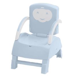 Thermobaby Silla elevadora Flor azul