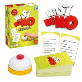 Juego ni si ni no compacto.incluye 50 cartas de preguntas y timbre 16x5x22 cm Juego ni si ni no compacto.incluye 50 cartas de preguntas y timbre 16x5x22 cm