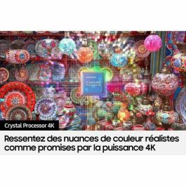 Samsung TU55CU7025K Televisor Crystal UHD 55" Ultra HD 4K Smart TV Procesador Crystal 4K HDR Wi-Fi Diseño sin Marco 2024