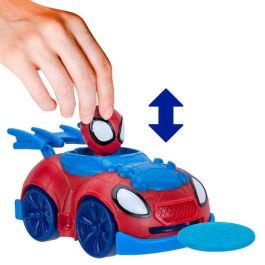 Jazwares Coche Spidey Lanza Discos 10 cm - Modelos Surtidos