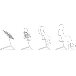 Trona escalable y ajustable Lemo 2 - CYBEX - Todo blanco Trona escalable y ajustable Lemo 2 - CYBEX - Todo blanco