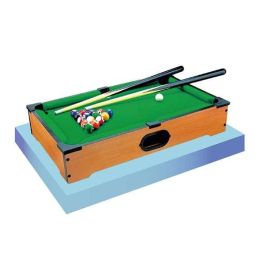 Ociotrends Billar de Sobremesa | Mesa de Billar Compacta de 51x31x10 cm Fabricada en MDF | Ideal para 2 Jugadores | Edad Recomendada +8 Años