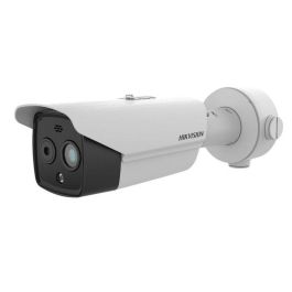 Hikvision Cámara térmica IP bullet dual biespectral 9.7mm HeatPro 256x192 4M IR30 luz blanca 30m IP67 12/24V/PoE Precio: 733.53588. SKU: B13LBYMYBS