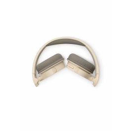 Philips TAH3209BG/00 Auriculares Inalámbricos de Diadema, Micrófono, Bluetooth 5.3, 25h Batería, Plegables, Sonido con Graves Dinámicos, Beige