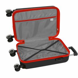 Hot Wheels Trolley Cabina 20" Rígida 34,5x55x20 cm para Niños +3 Años Maleta de Viaje Ruedas Asa Extensible