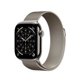 Apple Watch Series 11 GPS + Cellular 42 mm Caja Titanio Natural Correa Milanesa Natural MF8P4ZRA