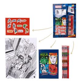 Marvel Set Papelería Coloreable Vengadores Avengers: Cuadernos A4 y A5, 5 Lápices Colores y Pegatinas Precio: 5.89000049. SKU: B1FCKADKFA