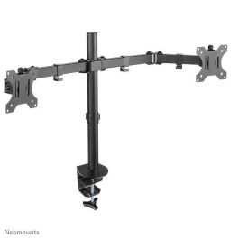 Neomounts FPMA-D550DBLACK Soporte de Escritorio Dual Full Motion para 2 Monitores 10-32" Ajustable Altura hasta 8kg Negro