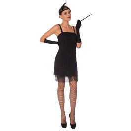 Disfraz adulto black flapper dress talla 16-18 Disfraz adulto black flapper dress talla 16-18