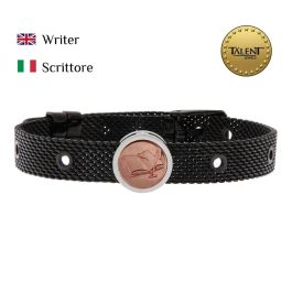 Pulsera Unisex Writer Talent Jewels TJA-3-14-02-2-235 Negro