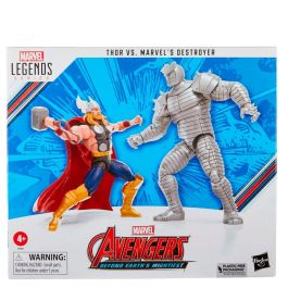 HASBRO Figuras Marvel Legends Series Thor Vs Destructor 15cm Articuladas con Accesorios