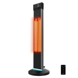 Calefactor Vertical Cecotec ReadyWarm 2000 Power Tower Negro 2000 W