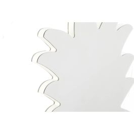 Decoracion Pared Tropical DKD Home Decor Blanco 1 cm (4 Unidades)