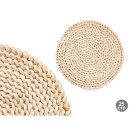 Salvamantel Kinvara 25x25 cm, fibra natural, color claro (36 Unidades) Precio: 55.50000049. SKU: B1A78VJLWE
