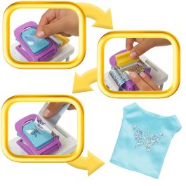 Barbie HKT78 Muñeca Diseña y Vende Tienda de Ropa para Jóvenes Diseñadores de Moda +