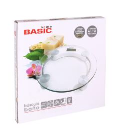 Basic Home Báscula Baño Digital 150 kg Roja (6 Unidades)