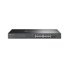 TP-LINK JetStream? 18-Port Gigabit Smart Switch with 16-Port PoE+ PORT: 16× Gigabit RJ45 Ports, 2× Gigabit SFP Slots SPEC: 802.3at/af, 150 W PoE Powe Precio: 255.50000025. SKU: B1DX76NRP2