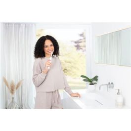 Beurer TB-30 Cepillo Dental Eléctrico Blanco, 2 Programas Limpieza y Encías Sensibles, Tecnología Oscilante y Pulsátil, Temporizador 2 Minutos