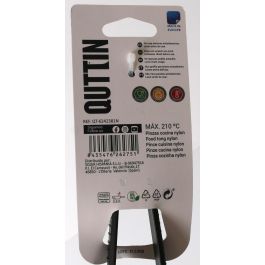 Pinzas de cocina Quttin 28 cm nylon negro (24 Unidades) Pinzas de cocina Quttin 28 cm nylon negro (24 Unidades)