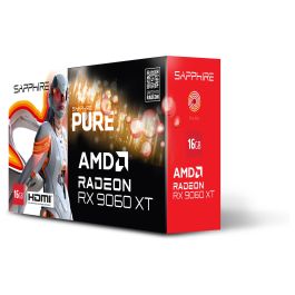 Sapphire RX 9060 XT 16GB GDDR6 Pure OC White Tarjeta Gráfica