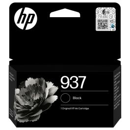 HP Cartucho de Tinta Original 937 Negro, Rendimiento Estándar, 1250 Páginas Precio: 64.58999965. SKU: B1952C4YT9