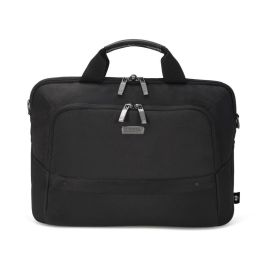 DICOTA Eco Slim Case SELECT - Bandolera para Portátil 12-14.1" de PET, Compartimento Tableta, Asa y Correa Hombro
