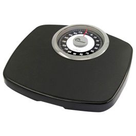 Little Balance LIT3760240784005 Báscula Digital 8400 Comfort, 180 kg / 1 kg, Pantalla Grande, Compacta, Negra y Cromada