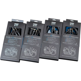 EBS Cable Trenzado para Instrumento Jack 6.35mm, 4.6 m, Recto/Recto, Conectores Chapados en Oro, 1 Pieza