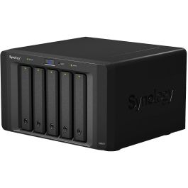 Synology DX517 Expansión de Volumen de 5 Bahías para Synology NAS, Compatible con Discos HDD y SSD de 2.5/3.5 Pulgadas