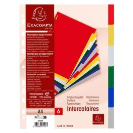 Separadores Exacompta Pp Flexible Opaco A4 6 Pestañas 11 Taladros Precio: 1.49999949. SKU: B1FG6VVKQT