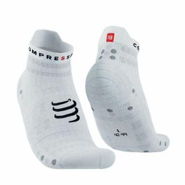 Calcetines Deportivos Compressport Pro Racing Blanco 35-38