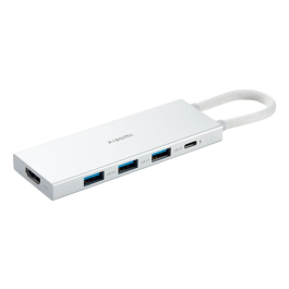 Xiaomi XMDS05YM base para portátil y replicador de puertos Alámbrico USB 3.2 Gen 1 (3.1 Gen 1) Type-A + Type-C Blanco Precio: 29.49999965. SKU: B1DVT288FZ
