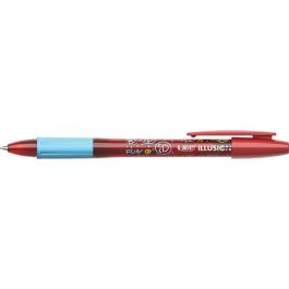 Boligrafo Bic Gelocity Illusion Borrable Rojo (Set de 12) Precio: 30.50000052. SKU: B1CFWSTNWV