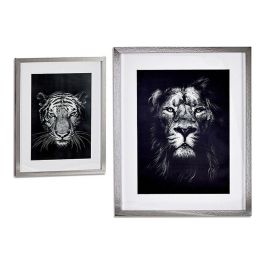 Cuadro Lion - Tiger (43 x 3 x 53 cm) Precio: 18.69000001. SKU: S3606491