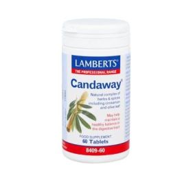 LAMBERTS Candaway Canela y Hoja de Olivo, Comprimidos para Mantenimiento Digestivo, 60 Comprimidos Precio: 32.9000001. SKU: B19TCXL3B8