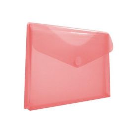 Dosier Sobre Office Box Fuelle Pp Velcro A4+ Rojo Transparente 10 unidades Precio: 13.50000025. SKU: BIX90746