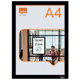 Nobo Marco Magnético Autoadhesivo para Anuncios A4 Negro Pack 2 Unidades. Porta Carteles Informativos para Superficies Lisas Precio: 19.89000057. SKU: B16RBQY7P3