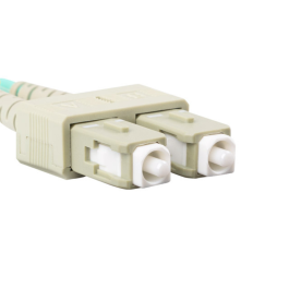 Lanberg Cable Fibra Óptica Multimodo LC/SC OM4 Violeta 1m