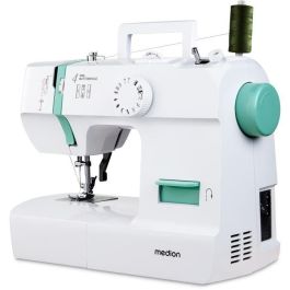 Máquina de coser - MEDION - SM 70 - 71W - 12 puntadas - 700 rpm - LED - Turquesa