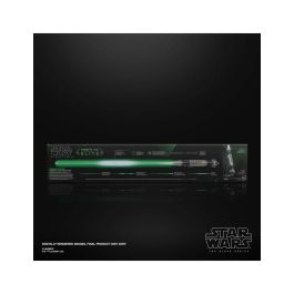 HASBRO Sable de luz electrónico Sabine Wren Star Wars The Black Series con efectos de sonido y hoja removible